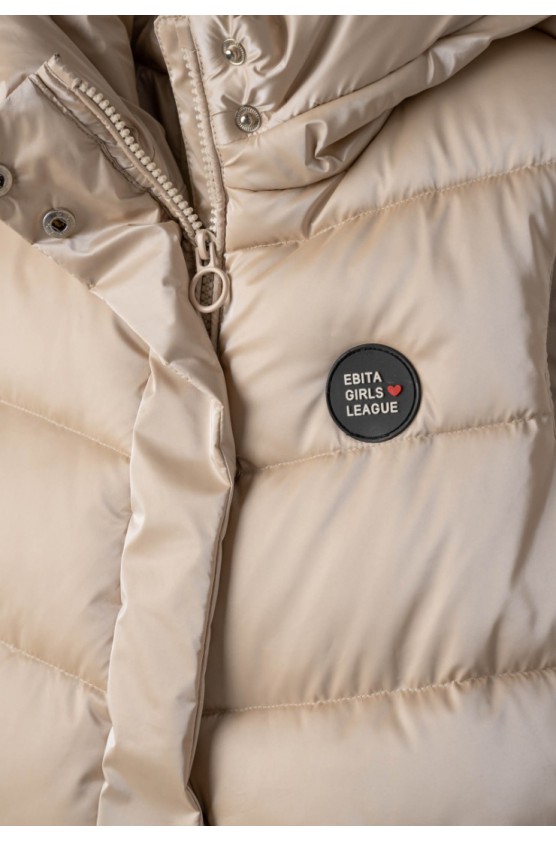 Αμάνικο μπουφάν για  κορίτσια EBITA 243052 Χρυσό