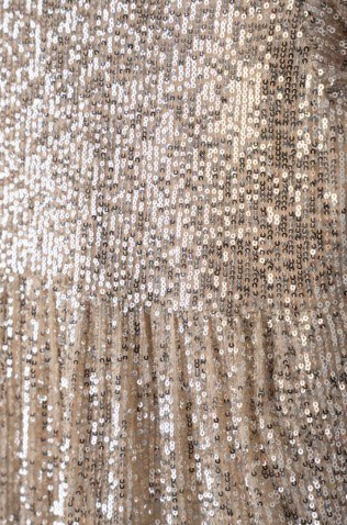 Φόρεμα με παγιέτες EBITA 243079 ασημί