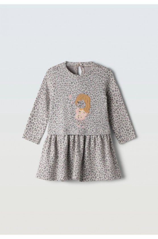 Φόρεμα για μικρό Κορίτσι Εβίτα 243236 γκρι