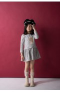 Φόρεμα για μικρό Κορίτσι Εβίτα 243236 γκρι