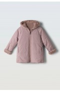 Μπουφάν Διπλής όψης για  μικρά κορίτσια EBITA 243271 Ροζ