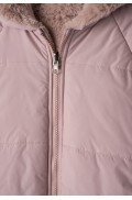 Μπουφάν Διπλής όψης για  μικρά κορίτσια EBITA 243271 Ροζ