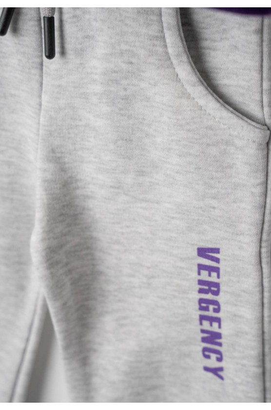 Σετ φόρμας με ζακέτα για κορίτσια EBITA 243281 μωβ