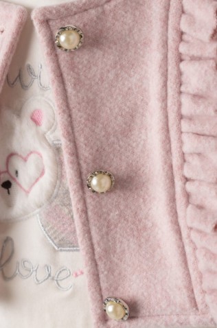 Σετ τριών τεμαχίων με φούστα για Κορίτσι Εβίτα 243525 ροζ