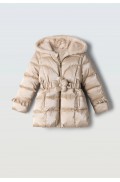 Μπουφάν  για μικρά κορίτσια EBITA 255203 χρυσό