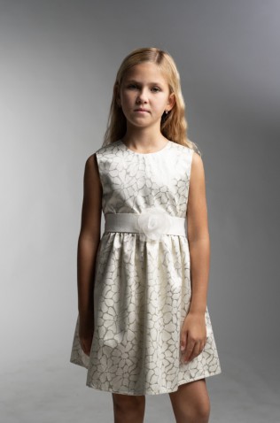 Φόρεμα Αμάνικο Μπεζ Με Τσαντάκι EBITA 266045 μπεζ