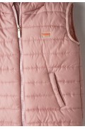Μπουφάν αμάνικο  για  κορίτσια EBITA 266054 ροζ