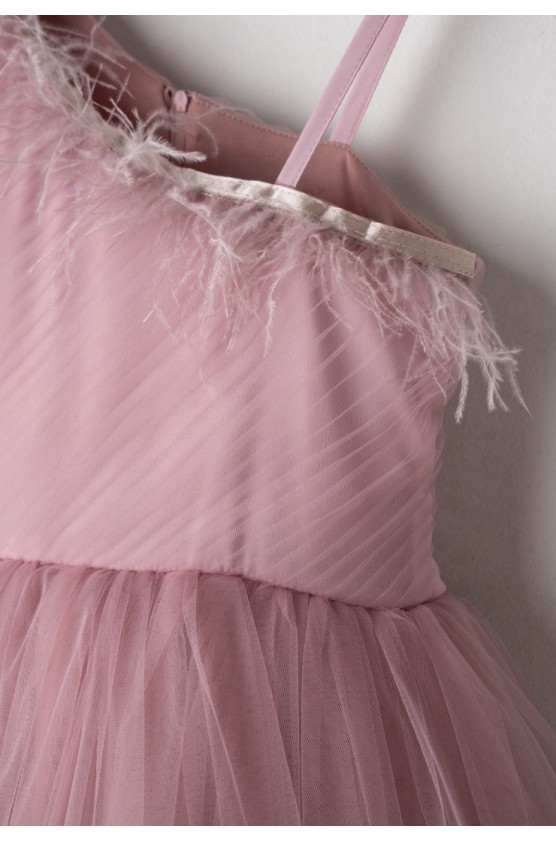 Φόρεμα με τούλι για κορίτσια EBITA 266080 λιλά