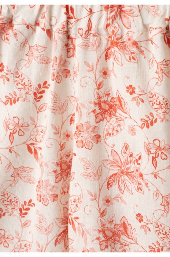 Σετ μπλούζα  με παντελόνα και τσαντάκι για κορίτσια EBITA 266203 λευκό