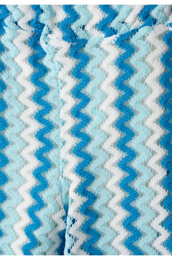 Σετ μπλούζα  με παντελόνα πλεκτή για κορίτσια EBITA 266206 γαλάζιο