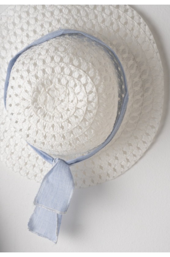 Σετ Φόρεμα με καπέλο για μικρά κορίτσια EBITA 266208 γαλάζιο