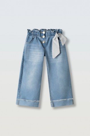 Τζιν παντελόνι   για μικρά κορίτσια EBITA 266228 μπλέ