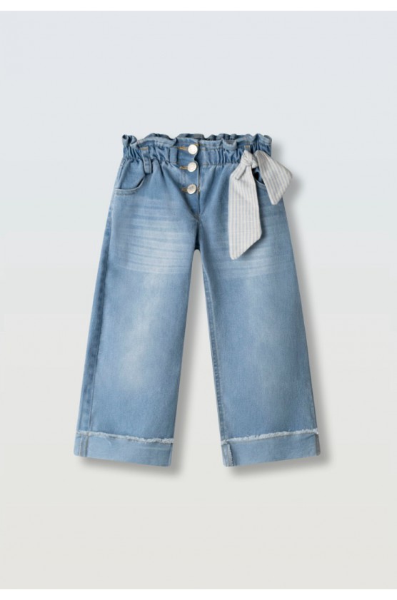 Τζιν παντελόνι   για μικρά κορίτσια EBITA 266228 μπλέ