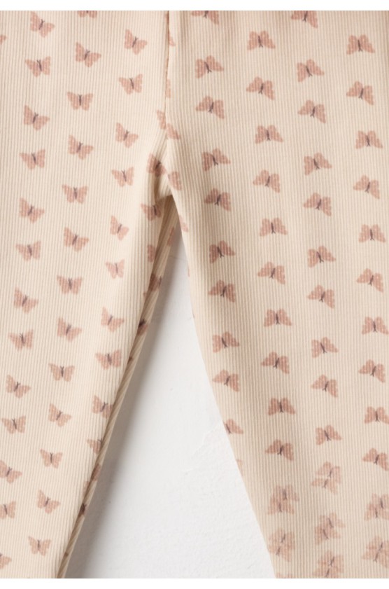 Σετ μπλούζα  με κολάν και τσαντάκι για κορίτσια EBITA 266251 λευκό