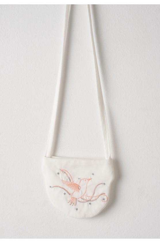 Σετ μπλούζα  με κολάν κάπρι για κορίτσια EBITA 266253 λευκό -ροζ