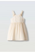 Φόρεμα  "Boho" για μικρά κορίτσια EBITA 266280 εκρου