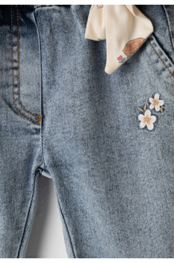 Βρεφικό Σετ 3τμχ για μικρό κορίτσι ΕΒΙΤΑ 266511 ροζ