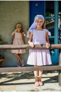 Φόρεμα  για μικρά κορίτσια EBITA 266277 λιλά