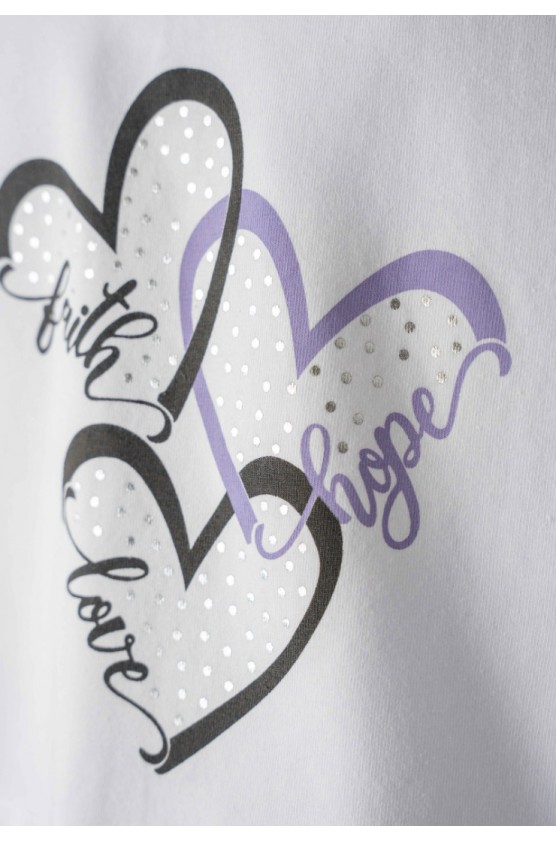 Σετ φόρμας εποχιακό για  κορίτσια EBITA  254021 λιλ΄΄α