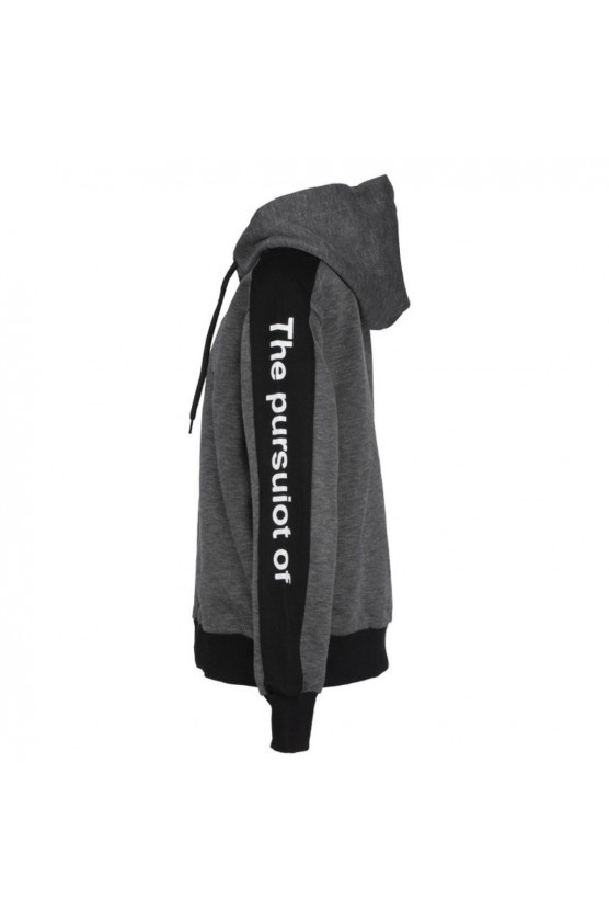 Ζακέτα Φούτερ με κουκούλα για αγόρια Hashtag 227733 γκρι