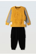 Σετ φόρμας  για  μικρό αγόρι Hashtag 243848 κίτρινο
