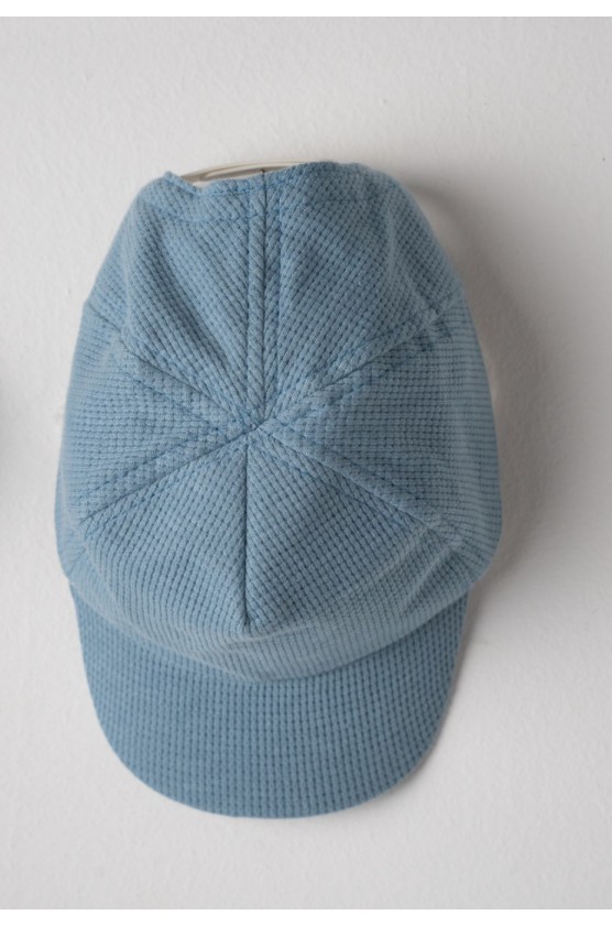 Σετ μπλούζα,  βερμούδα και καπέλο για μικρό αγόρι Hashtag 266610 γκρι-γαλάζιο