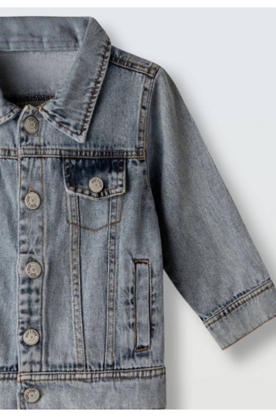 Μπουφάν τζιν  για μικρά αγόρια HASHTAG 266831 Μπλε