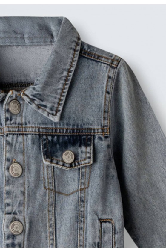 Μπουφάν τζιν  για μικρά αγόρια HASHTAG 266831 Μπλε