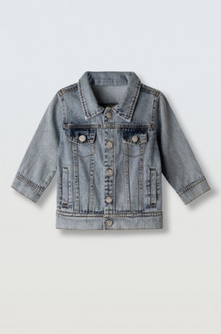 Μπουφάν τζιν  για μικρά αγόρια HASHTAG 266831 Μπλε