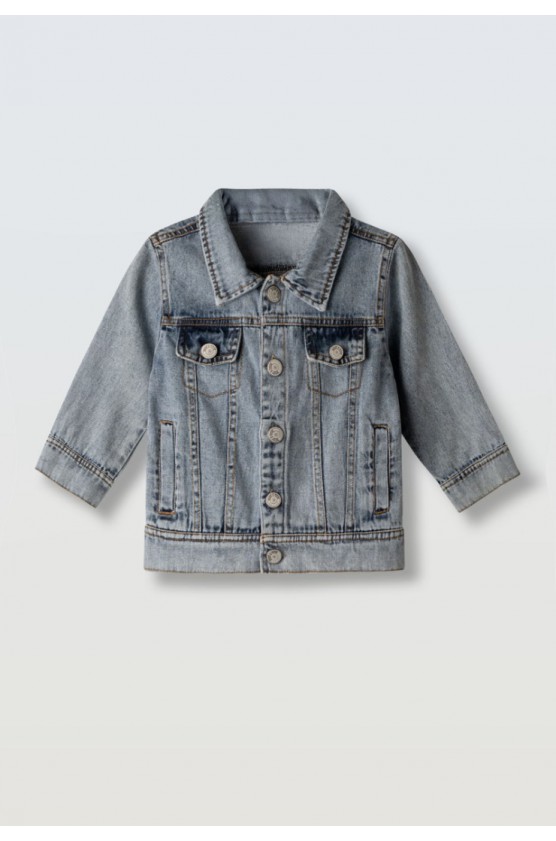 Μπουφάν τζιν  για μικρά αγόρια HASHTAG 266831 Μπλε