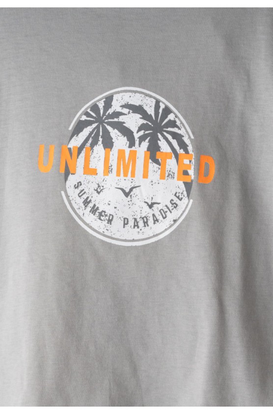 Σετ μπλούζα με βερμούδα για μικρό αγόρι Hashtag 266834 λαδί