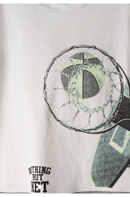 Σετ μπλούζα με βερμούδα για μικρό αγόρι Hashtag 266837 πούρο-μαύρο