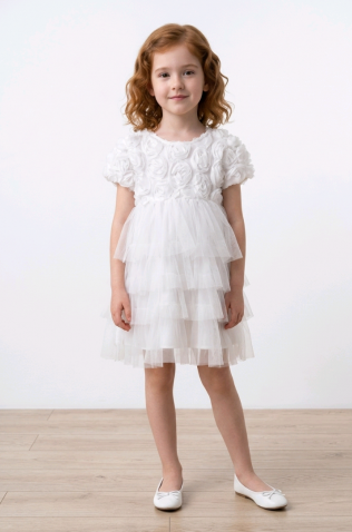  ΦΟΡΕΜΑ ΤΟΥΛΙΝΟ  ΓΙΑ ΜΙΚΡΑ ΚΟΡΙΣTΙΑ PEPANDA BABY RP-W2190 ΛΕΥΚΟ