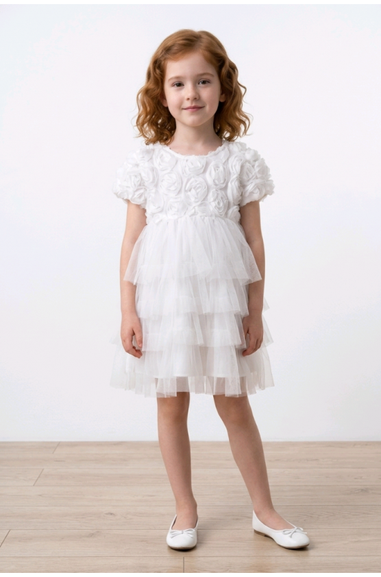 ΦΟΡΕΜΑ ΤΟΥΛΙΝΟ  ΓΙΑ ΜΙΚΡΑ ΚΟΡΙΣTΙΑ PEPANDA BABY RP-W2190 ΛΕΥΚΟ