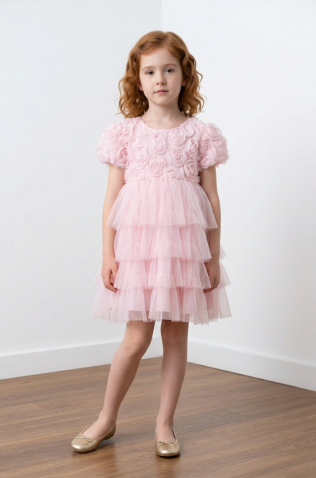  ΦΟΡΕΜΑ ΤΟΥΛΙΝΟ  ΓΙΑ ΜΙΚΡΑ ΚΟΡΙΣTΙΑ PEPANDA BABY RP-W2190 ΡΟΖ