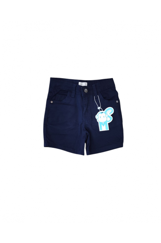 Παιδική Βερμούδα  Για μικρά αγόρια Street Monkey 95007-B μπλε σκούρο