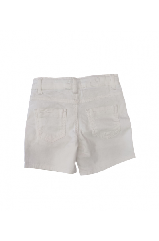 Παιδική Βερμούδα  Για μικρά αγόρια Street Monkey 95007-B Λευκό
