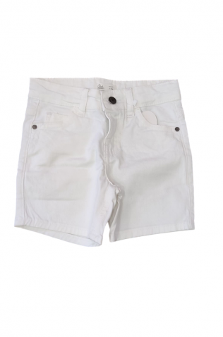 Παιδική Βερμούδα  Για μικρά αγόρια Street Monkey 95007-B Λευκό