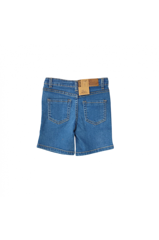 Παιδική Βερμούδα Τζιν Για μικρά αγόρια Street Monkey 95008-B γαλάζιο