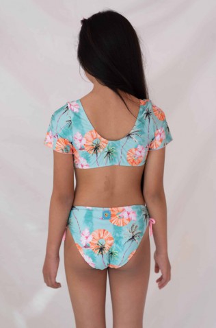 Παιδικό Μαγιό Bikini για κορίτσια  Tortue S5-130-208 Βεραμάν