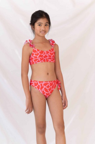 Παιδικό Μαγιό Bikini για κορίτσια  Tortue S5-137-235  Ροζ