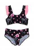 Παιδικό Μαγιό Bikini για κορίτσια  Tortue S5-144-237 Μαύρο
