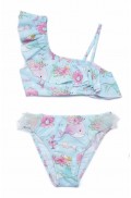 Βρεφικό Μαγιό Bikini με Φαλαινάκια  Tortue S4-260-205 Γαλάζιο