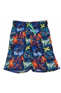 Βερμούδα μαγιό για αγόρι skate TORTUE S5-416-453 μπλε