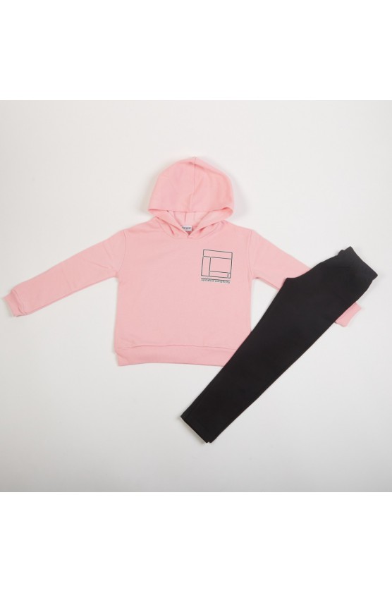 ΣΕΤ ΦΟΥΤΕΡ ME ΚΟΥΚΟΥΛΑ ΚΑΙ ΚΟΛΑΝ ΓΙΑ ΚΟΡΙΤΣΙΑ TRAX 48617 ΡΟΖ