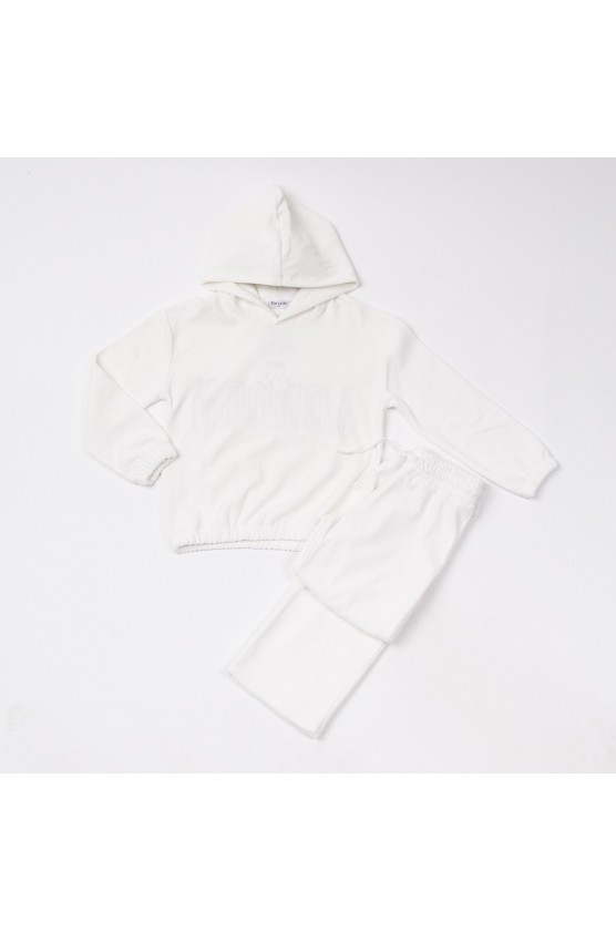 ΣΕΤ ΦΟΥΤΕΡ ΒΕΛΟΥΤΕ ME ΚΟΥΚΟΥΛΑ ΚΑΙ ΦΟΡΜΑ ΓΙΑ ΚΟΡΙΤΣΙΑ TRAX 48661 ΒΑΝΙΛΙΑ