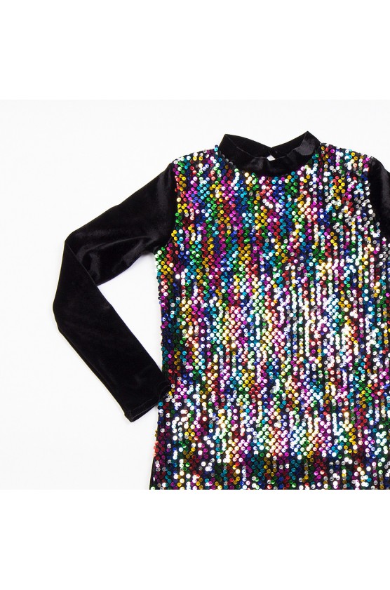 ΦΟΡΕΜΑ ΜΕ ΜΑΚΡΥ ΜΑΝΙΚΙ ΚΑΙ ΠΑΓΙΕΤΕΣ TRAX 48670 ΜΑΥΡΟ