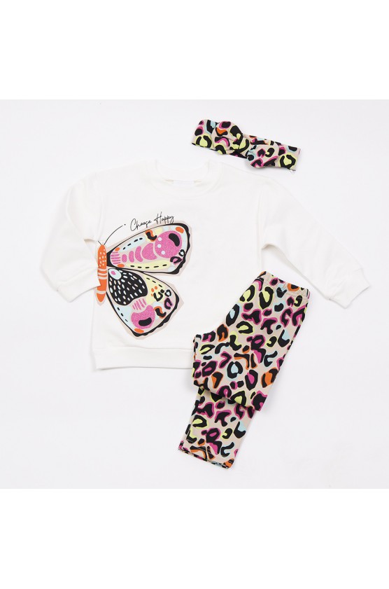 ΣΕΤ ΜΠΛΟΥΖΑ ΜΕ ΚΟΛΑΝ  ΓΙΑ ΜΙΚΡΑ ΚΟΡΙΤΣΙΑ TRAX 48712 CAPPUCCINO