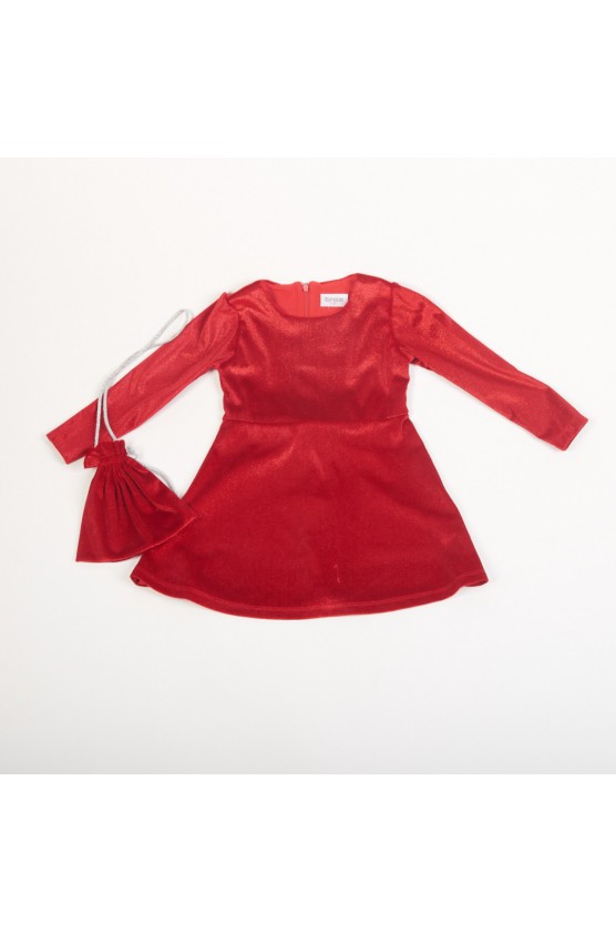 ΦΟΡΕΜΑ ΜΕ ΜΑΚΡΥ ΜΑΝΙΚΙ ΓΙΑ ΜΙΚΡΑ ΚΟΡΙΤΣΙΑ TRAX 48754 ΚΟΚΚΙΝΟ