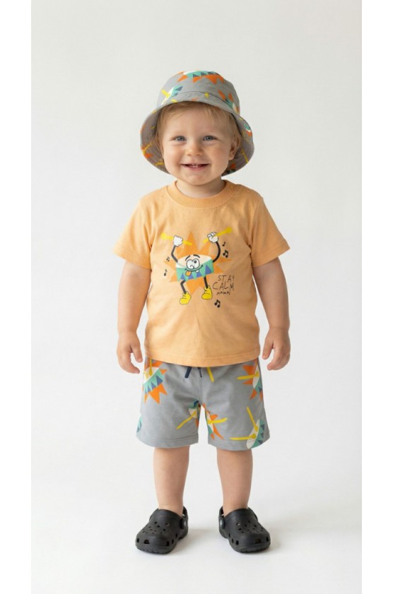 ΣΕΤ ΜΠΛΟΥΖΑ ΜΕ ΒΕΡΜΟΥΔΑ  ΓΙΑ ΜΙΚΡΑ ΑΓΟΡΙΑ  TRAX 49055 ΜΑΝΓΚΟ